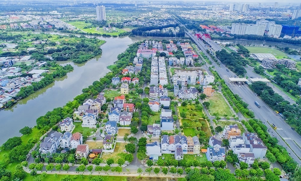 ĐẤT NỀN KDC VEN SÔNG SADECO VEN SÔNG TÂN PHONG QUẬN 7, 7x18M, 18,5 TỶ